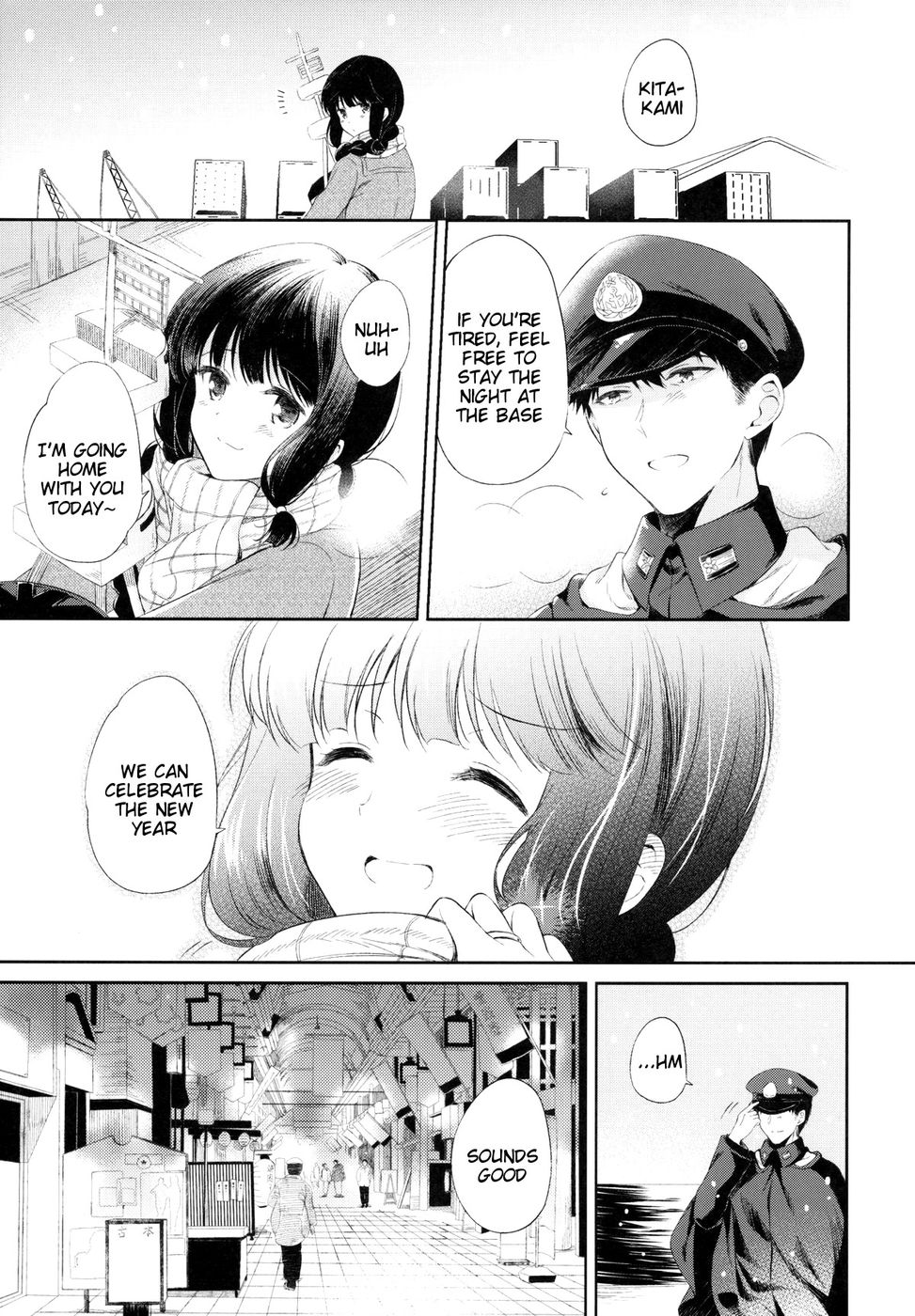 Hentai Manga Comic-A Tale Of Kitakami And The Admiral Living Together-Read-5